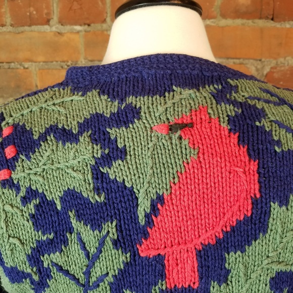 SOLD Vintage Orvis Women's Cardigan Sweater - Picture 6 of 8